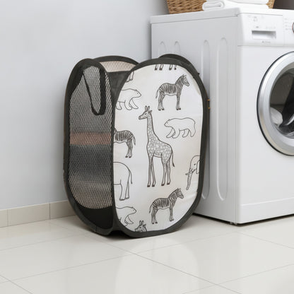 Panier à Linge Pliable et Organisateur pour Vêtements Sales - Solution de Rangement Maison